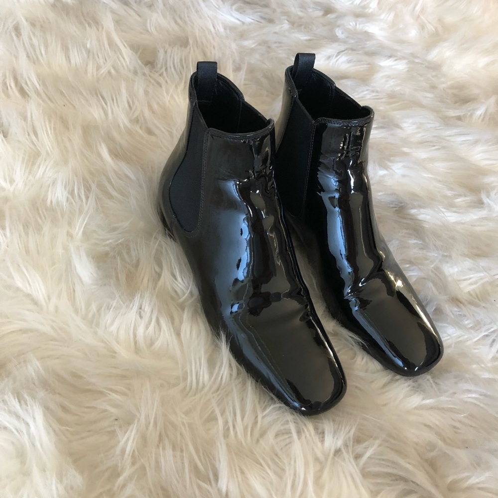 Prada Patent Leather Booties